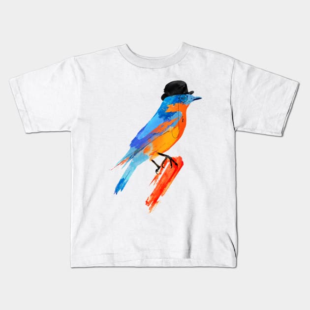 Lord Bird Kids T-Shirt by astronaut